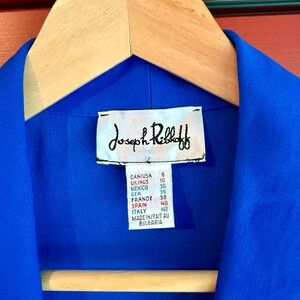 Joseph Ribkoff Vibrant Blue Dress